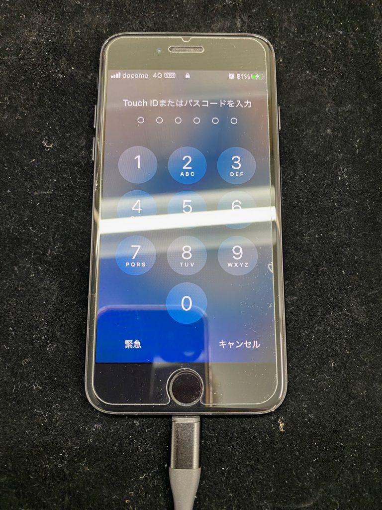 松本市iPhone修理ライトニングコネクタ交換