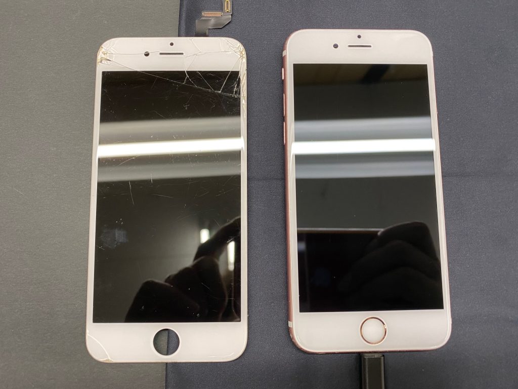 松本市iPhone6S液晶不良修理