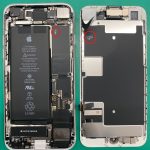 松本市iPhone8液晶不良修理